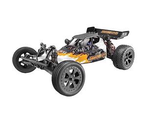 REELY Buzz 2.0 Brushed 1:10 Véhicule RC déant électrique Buggy 100% RTR 2,4 GHz avec accu et câble de Charge