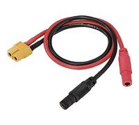 Reely Câble de charge [1 prise XT60-2 prises banane 4 mm] 30 cm RE-7104525