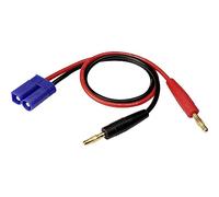 Reely Câble de charge [2x banane mâle 4 mm - 1x EC5 mâle] 0.30 m 2 mm² RE-6799032