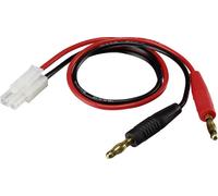 Reely Câble de charge [2x banane mâle 4 mm - 1x Tamiya mâle] 30.00 cm 1.3 mm² RE-6799035
