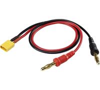 Reely Câble de charge [2x banane mâle 4 mm - 1x XT30U femelle] 30.00 cm 2.5 mm² RE-6799482