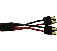 Reely Câble pour accu [1x TRX femelle - 2x TRX mâle] 10.00 cm RE-6903744