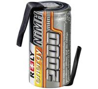 Reely Cellule simple de batterie NiMH 1.2 V 2000 mAh avec pattes à souder