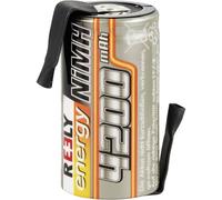 Reely Cellule simple de batterie NiMH Sub-C 1.2 V 4200 mAh avec pattes à souder
