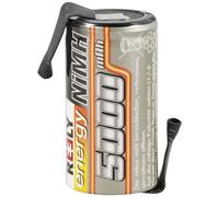 Reely Cellule simple de batterie NiMH Sub-C 1.2 V 5000 mAh avec pattes à souder