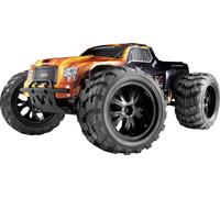 Reely Cimera noir brushless 1:10 Auto RC électrique Monstertruck 4 roues motrices (4WD) 100% RtR 2,4 GHz avec accu et chargeur