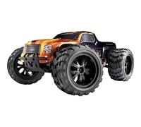 REELY Cimera Noir brushless 1:10 Auto RC électrique Monstertruck 4 Roues motrices (4WD) 100% RTR 2,4 GHz avec accu et c
