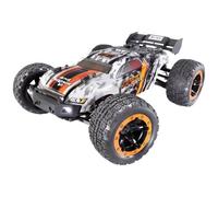 Reely JoVage 4x4 V2 orange/blanc brushed 1:16 Auto RC électrique Truggy 4 roues motrices (4WD) prêt à fonctionner (RtR) 2,4 GHz avec accu et câble de charge