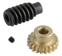 Reely laiton, acier Jeu d'engrenages à vis sans fin Type de module: 0.5 Nombre de dents: 20