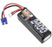Reely Pack de batterie (LiPo) 11.1 V 2400 mAh Nombre de cellules: 3 20 C Softcase EC3
