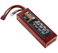 Reely Pack de batterie (LiPo) 11.1 V 4000 mAh Nombre de cellules: 3 20 C hardcase système denfichage en T