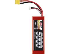 Reely Pack de batterie (LiPo) 11.1 V 5000 mAh Nombre de cellules: 3 40 C hardcase XT90