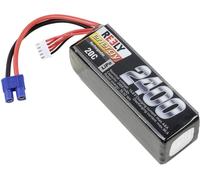 Reely Pack de batterie (LiPo) 14.8 V 2400 mAh Nombre de cellules: 4 20 C Softcase EC3