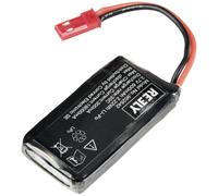 Reely Pack de batterie (LiPo) 3.7 V 600 mAh Nombre de cellules: 1 30 C Softcase fiche BEC femelle