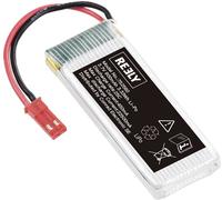 Reely Pack de batterie (LiPo) 3.7 V 900 mAh Nombre de cellules: 1 25 C Softcase BEC