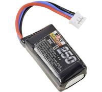 Reely Pack de batterie (LiPo) 7.4 V 250 mAh Nombre de cellules: 2 30 C Softcase cosse plate mâle