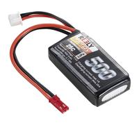 Reely Pack de batterie (LiPo) 7.4 V 500 mAh Nombre de cellules: 2 25 C Softcase