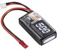 Reely Pack de batterie (LiPo) 7.4 V 500 mAh Nombre de cellules: 2 25 C Softcase BEC