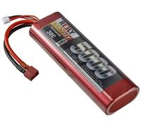 Reely Pack de batterie (LiPo) 7.4 V 5000 mAh Nombre de cellules: 2 30 C hardcase stick système d'enfichage en T