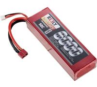 Reely Pack de batterie (LiPo) 7.4 V 6000 mAh Nombre de cellules: 2 50 C hardcase système denfichage en T