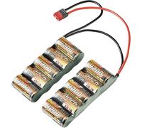 Reely Pack de batterie (NiMh) 12 V 4200 mAh Nombre de cellules: 10 side by side système d'enfichage