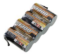 Reely Pack de batterie (NiMh) 4.8 V 3700 mAh Nombre de cellules: 4 Sub-C side