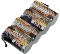 Reely Pack de batterie (NiMh) 4.8 V 3700 mAh Nombre de cellules: 4 Sub-C side by side