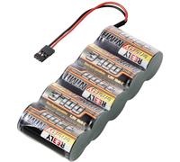 Reely Pack de batterie (NiMh) 6 V 3700 mAh Nombre de cellules: 5 Sub-C side by side JR