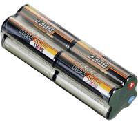 Reely Pack de batterie (NiMh) 9.6 V 2300 mAh Nombre de cellules: 8 LR6 (AA) LR6 (AA) bloc avec pattes à souder