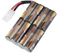 Reely Pack de batterie (NiMh) 9.6 V 2300 mAh Nombre de cellules: 8 LR6 (AA) stick fiche Tamiya mâle
