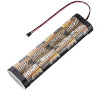 Reely Pack de batterie NiMH 9,6 V 2400 mAh 8 cellules Sub-C stick Graupner
