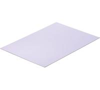 Reely Plaque de polystyrène blanc (épaisseur 4 mm) Modelcraft