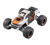 REELY Ravage 4x4 V2 Orange/Blanc Brushed 1:16 Auto RC électrique Monstertruck 4 Roues motrices (4WD) prêt à fonctionner