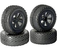 Reely RE-7577274 Pièce de rechange Roues complètes avant et arrière