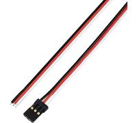 Reely servo Câble enfichable 10 pc(s) 30.00 cm 0.14 mm² plat