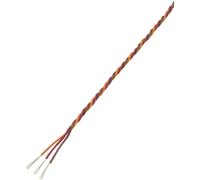 Reely servo Fil [1x extrémité(s) ouverte(s) - 1x extrémité(s) ouverte(s)] 5.00 m 2 x 0.17 mm² torsadé