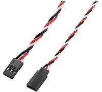Reely servo Rallonge [1x JR femelle - 1x Futaba mâle] 25.00 cm 0.35 mm² torsadé 10 pc(s)