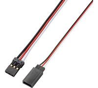 Reely servo Rallonge [1x JR femelle - 1x Futaba mâle] 50.00 cm 0.14 mm² plat 10 pc(s)