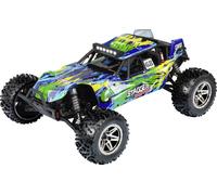 Reely Stagger brushless 1:10 Auto RC électrique Buggy 4 roues motrices (4WD) 100% RtR 2,4 GHz avec accu, chargeur et piles pour lémetteur, avec combo brushless