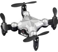 Reely Suitcase mini drone Drone quadricoptère prêt à voler (RtF) débutant, prises de vue aériennes argent-noir