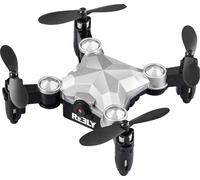 Reely Suitcase mini drone Drone quadricoptère prêt à voler (RtF) débutant, prises de vue aériennes argent-noir