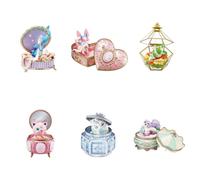 Reement Pokémon Collection Romantique, 1 boîte, env. H 4,5 x l 2,8 x P 2,8 cm (115 x 70 x 70 mm), en PVC et ABS