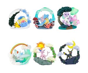 Reement Pokémon Diorama Diorama Boîte en PVC et ABS Env. H 3,9 x l 5,5 x P 6,1 cm