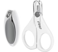 reer BabyCare Nagelpflege-Set, 2-tlg., Nagelschere, Nagelknipser, Nagel Schere, Knipser, 81050