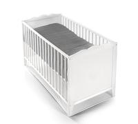 Reer Moustiquaire BiteSafe 87040 pour lit d'enfant Blanc Très grand modèle