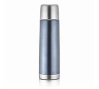reer Colour Edelstahl-Isolierflasche, Isoflasche, Thermoflasche, Iso Flasche, Grau, 500 ml, 90501