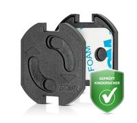 reer Lot de 20 cache-prises Noir