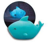 reer Lumilu 52303 Sea Life Shark Veilleuse de requin pour baptême et anniversaire Bleu
