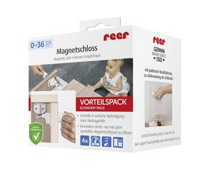 reer Magnetschloss Vorteilspack 4 Stück