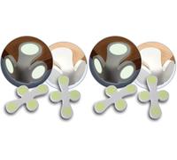 reer Protection d'angle | Lumineuse | 2 pièces (Lot de 2)